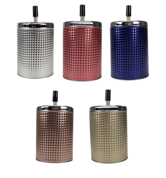 Drehaschenbecher "Waffeldesign"